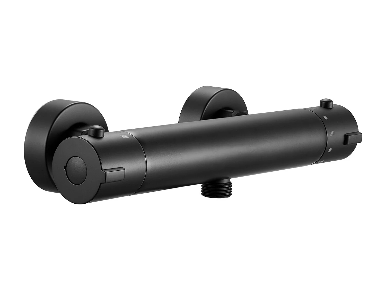 Miscelatore Termostatico per Doccia SucceBuy con Blocco di Sicurezza 38°C, Rubinetto Termostatico ad Acqua Calda e Fredda, Rivestimento Elettroforetico