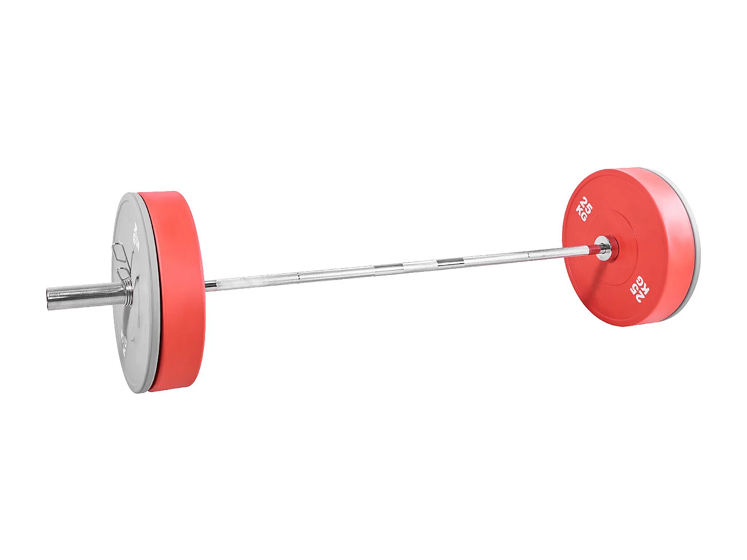 Barra per Pesi SucceBuy per Fitness Cromata 180 cm, Barra per Muscolazione Compatibile con Dischi 5 cm, con Impugnatura Zigrinata