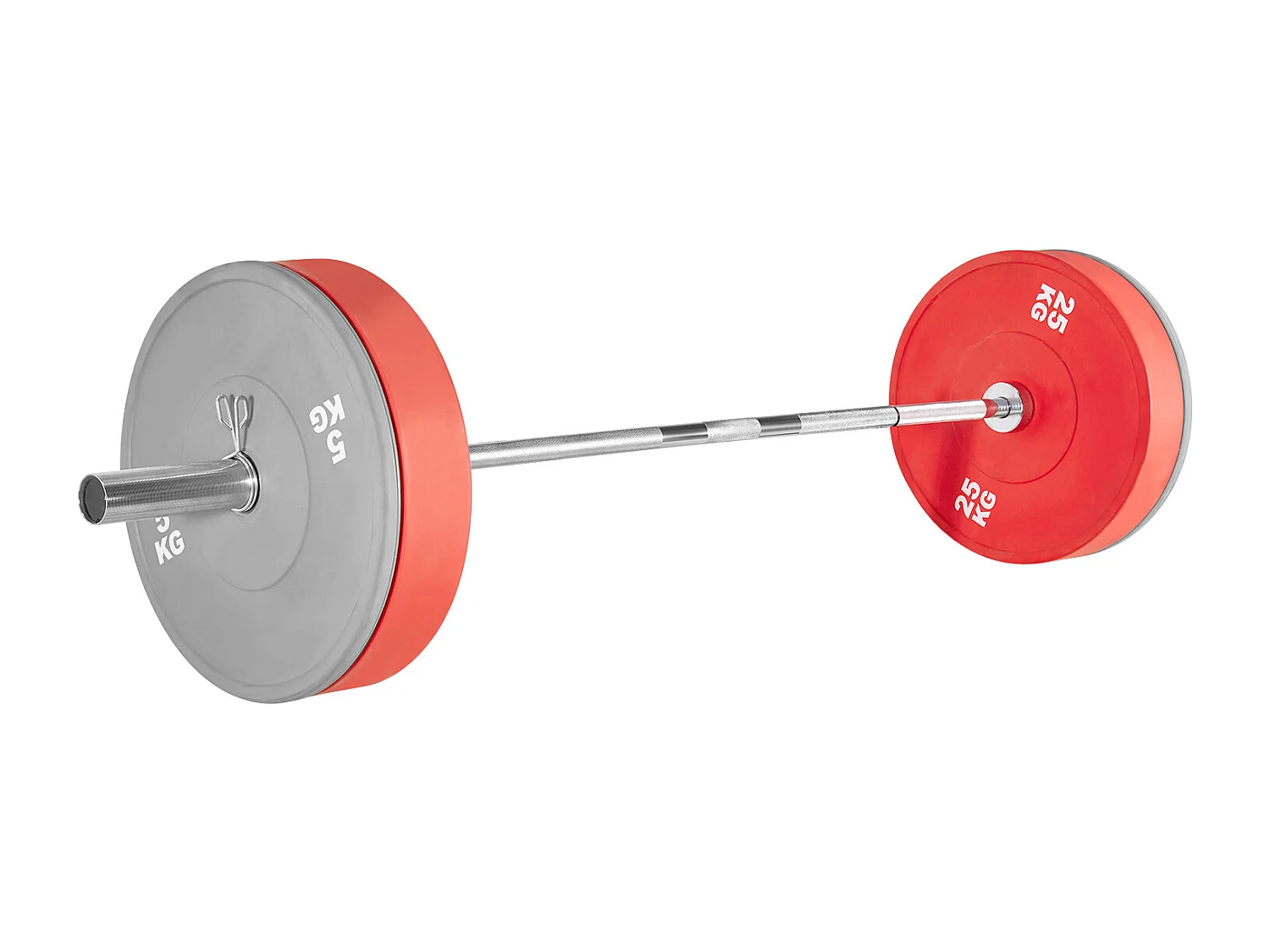 Barra per Pesi SucceBuy per Fitness Cromata 180 cm, Barra per Muscolazione Compatibile con Dischi 5 cm, con Impugnatura Zigrinata