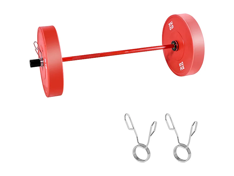 Barra per Pesi SucceBuy per Fitness 120 cm di Lunghezza, Barra per Muscolazione Compatibile con Dischi 5 cm, con Impugnatura Zigrinata