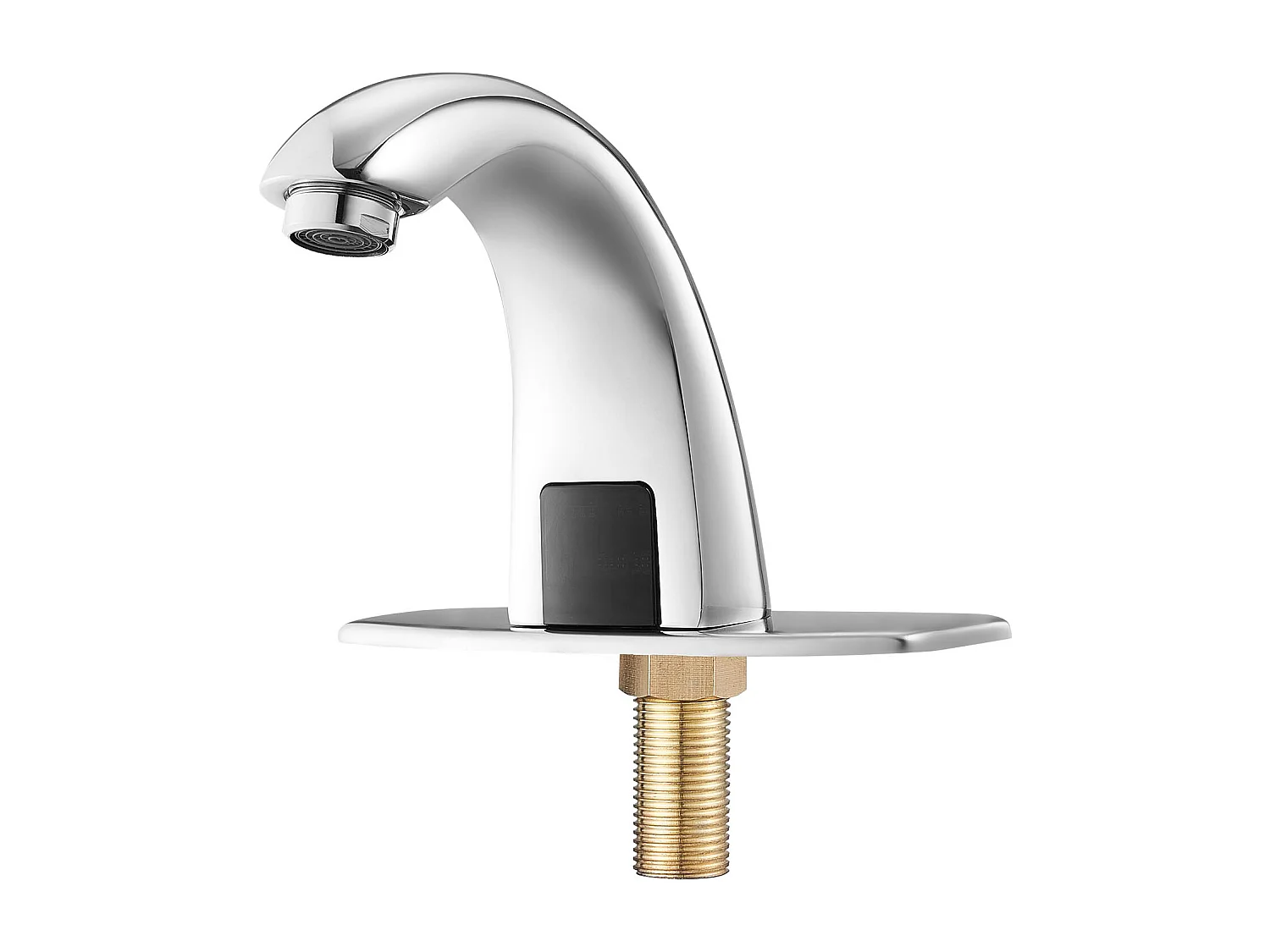 Rubinetto Automatico SucceBuy Senza Contatto, Miscelatore Lavabo a Sensore di Movimento, Miscelatore Acqua Calda e Fredda Temperatura Regolabile, per Tubo 9,5 mm