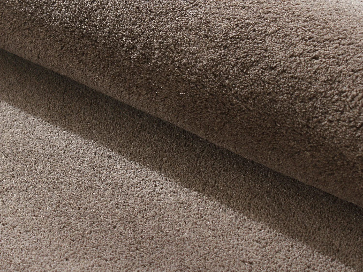 Tapis organique tufté 100% laine - 160 x 220 cm - Gris - 2200g/m² - PRIOLA