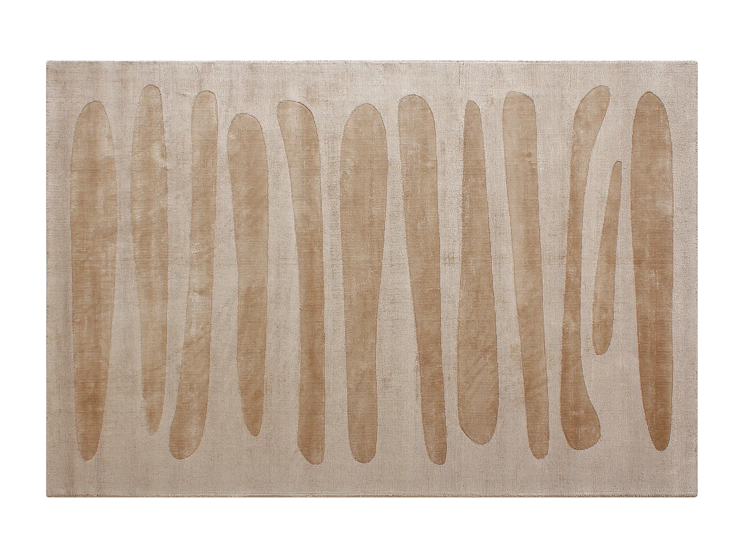 Tapis tissé à la main - 160 x 230 cm - Beige - 2200g/m² - BELLARIA