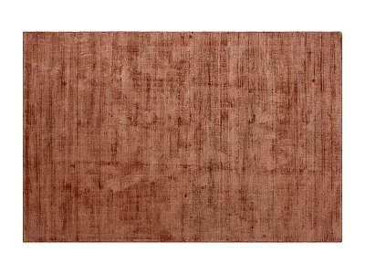 Tapis en viscose tissé à la main - 160 x 230 cm - Terracotta - 1800g/m² - MOLINI