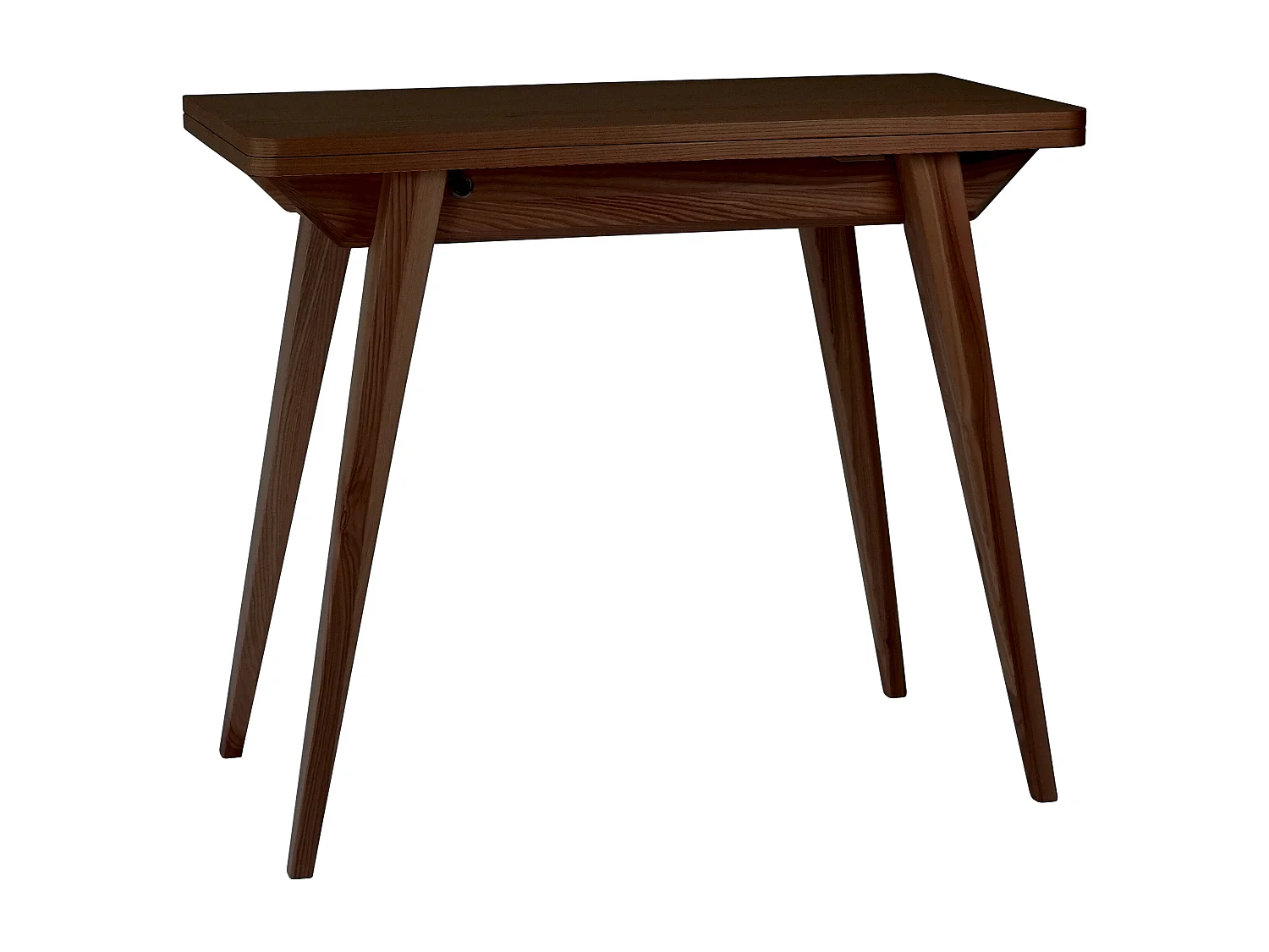Kleiner ausziehbarer Konsolentisch 45 x 90 cm Envelope Nussbaum