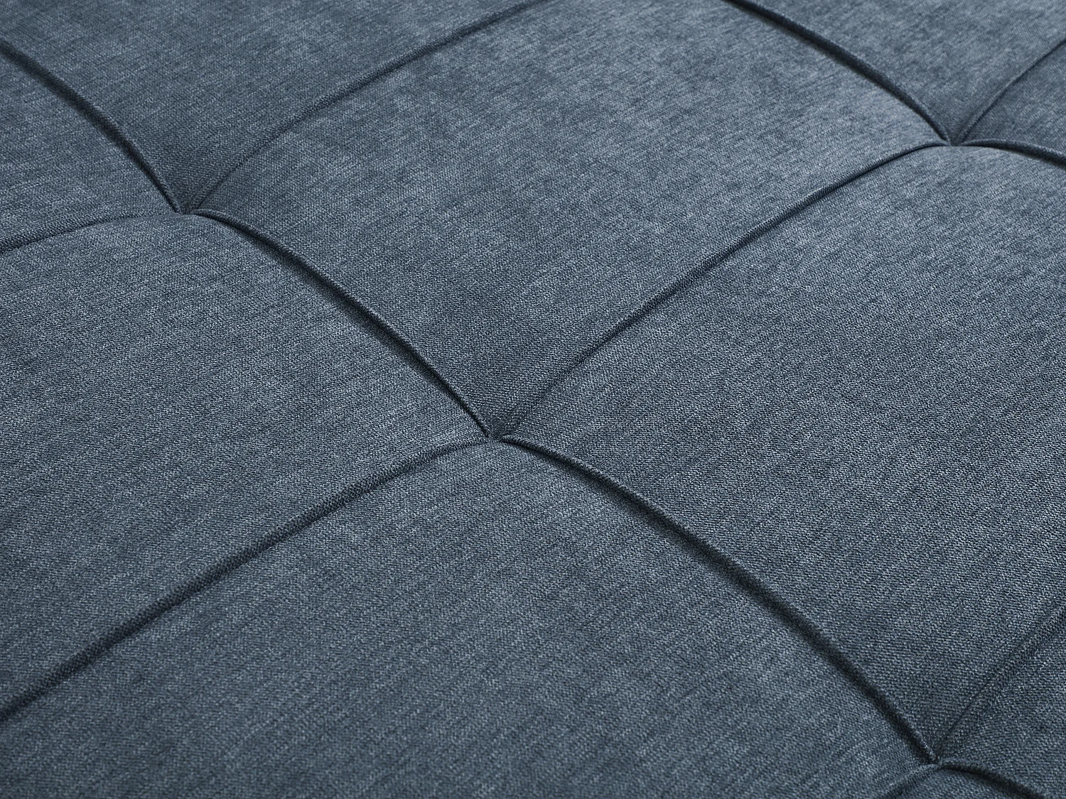 Fauteuil convertible 110 cm en tissu bleu CHILA