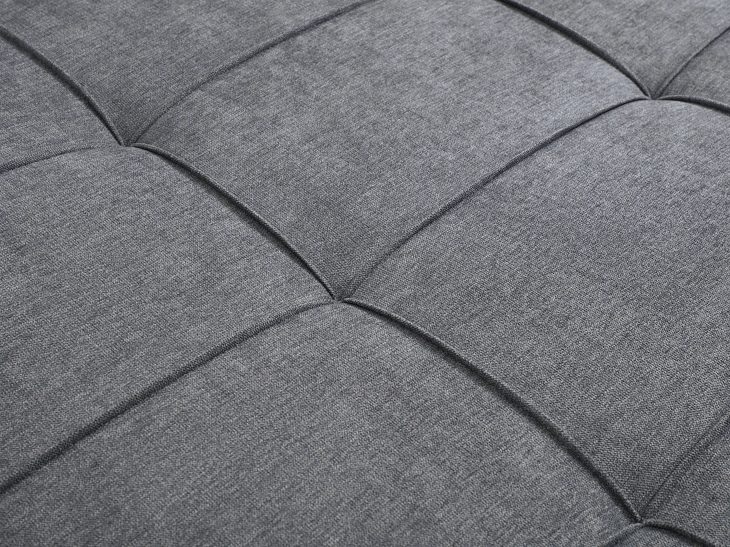 Fauteuil convertible 110 cm en tissu gris CHILA