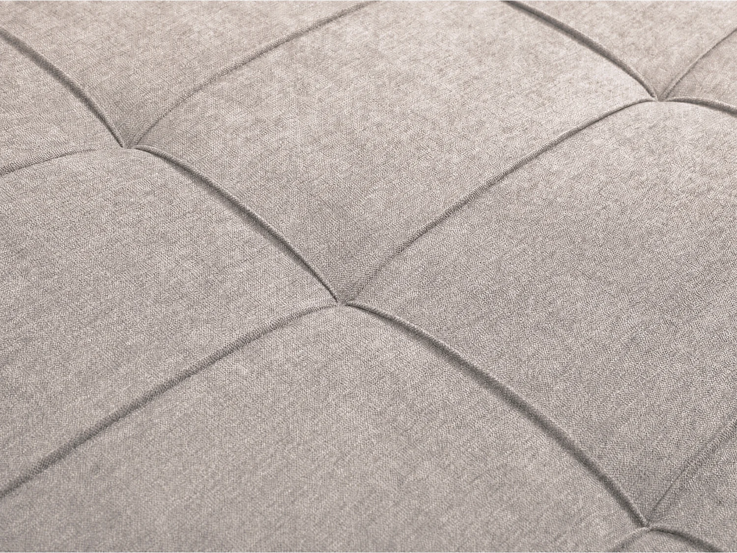Fauteuil convertible 110 cm en tissu taupe CHILA