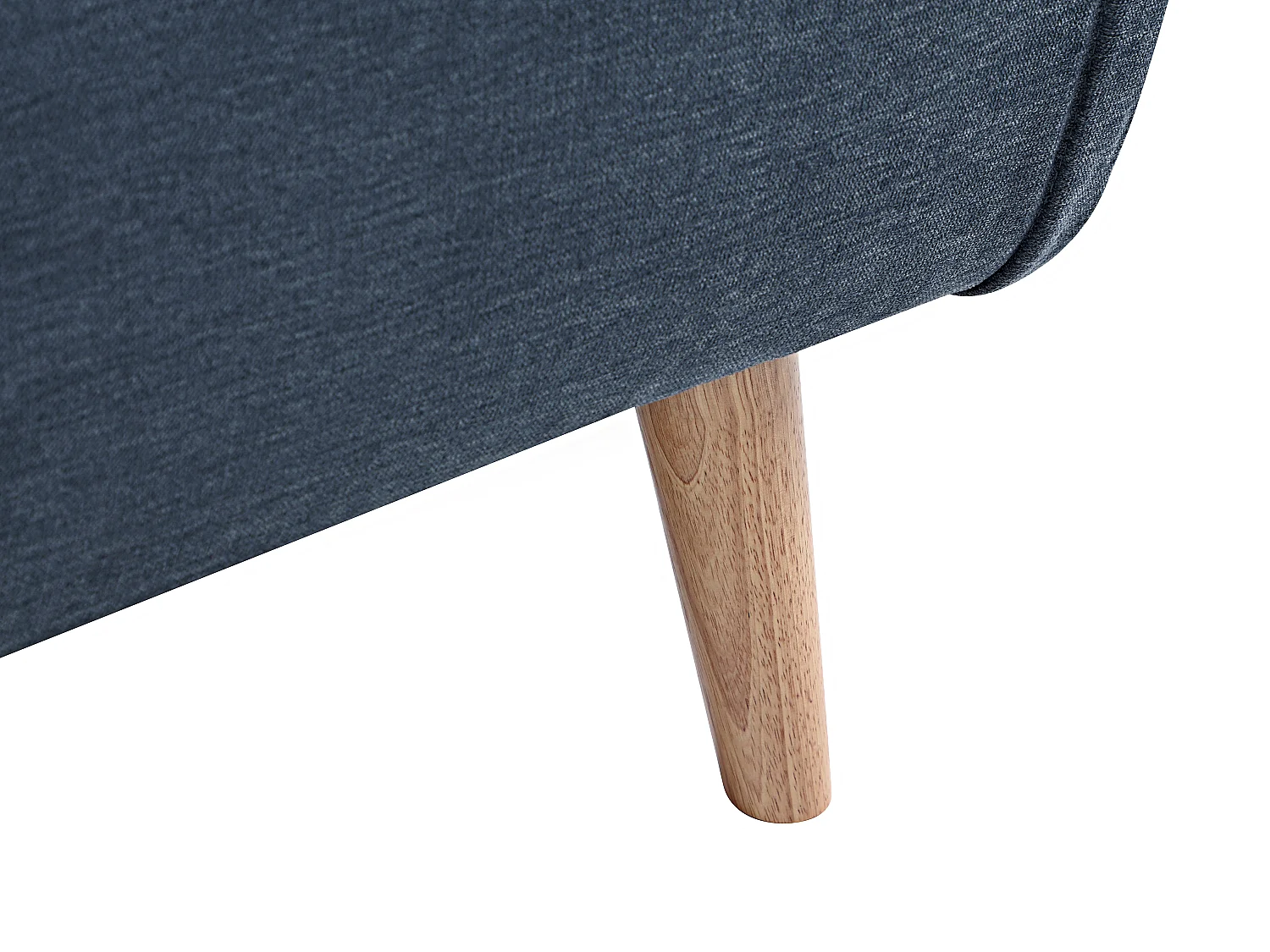 Fauteuil convertible en tissu bleu VALERIO