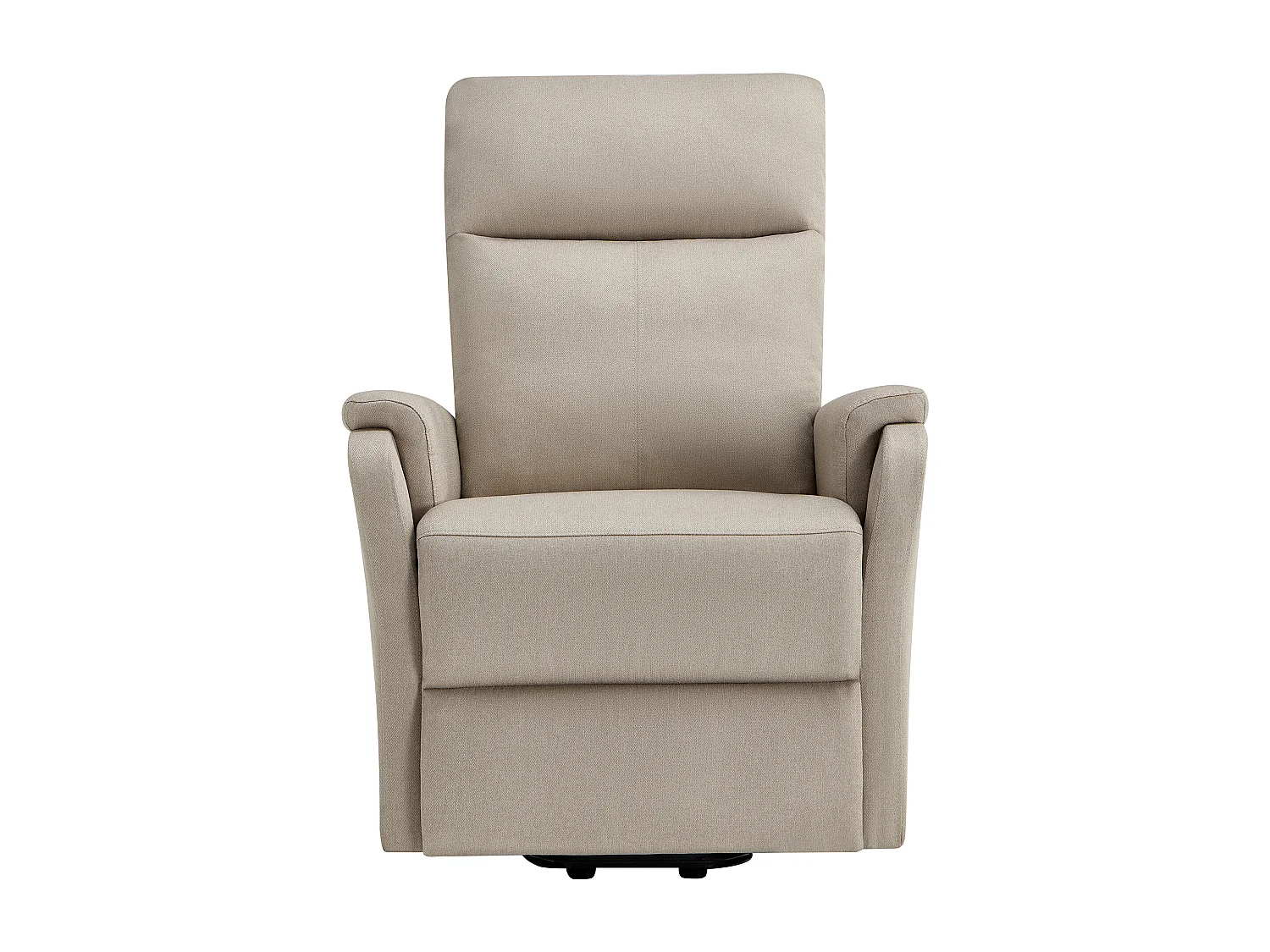 Fauteuil releveur électrique en tissu beige CLOVALO
