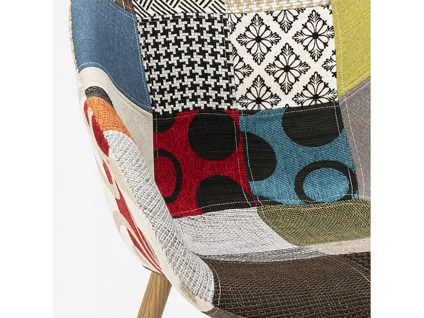 Patchwork Stuhl Sessel Wohnzimmer Küche Studio Finch - Patchwork 3