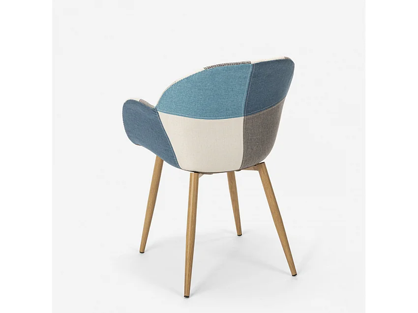 Patchwork Stuhl Sessel Wohnzimmer Küche Studio Finch - Patchwork 5