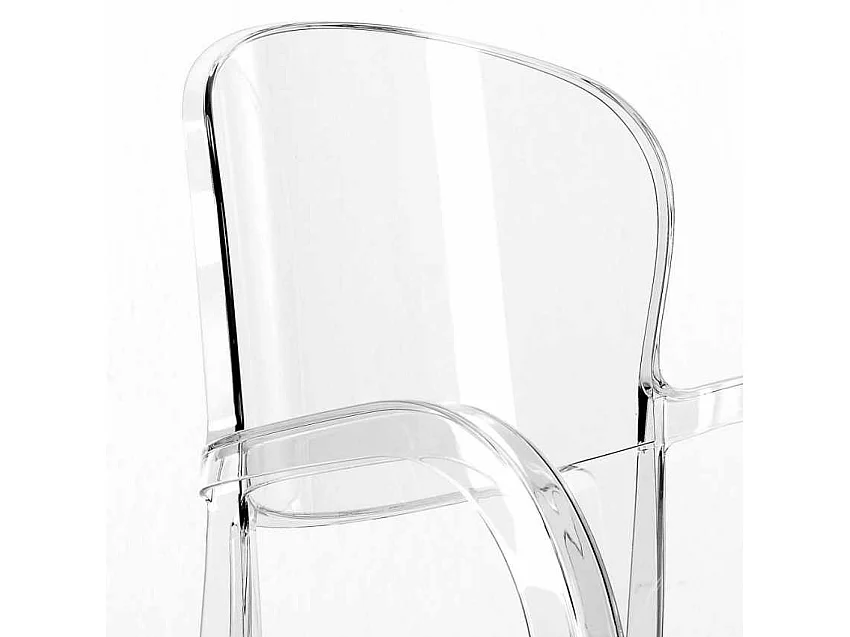 Joker Grand Soleil Küchenstühle aus transparentem Polycarbonat