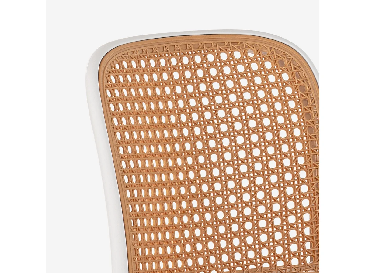 Küchenstuhl Restaurant im Freien stapelbarer klassisch Vihmin - Weiß