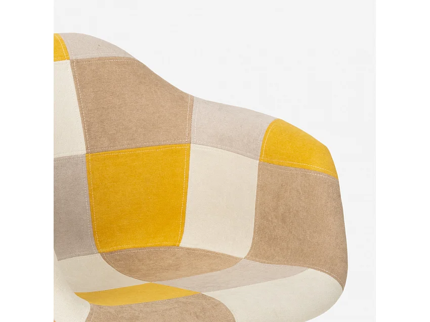 Patchwork Sessel Stuhl Nordisches Design Wohnzimmer Küche Studio Herion - Patchwork 3