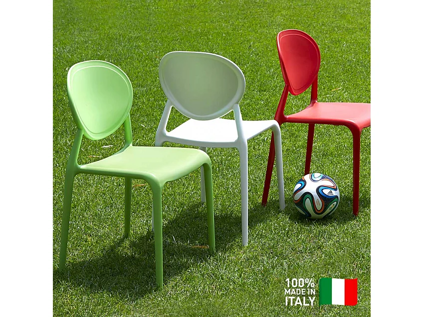 Stapelbare Stühle mit modernem Design für die Küchen Restaurants Bars Scab Gio