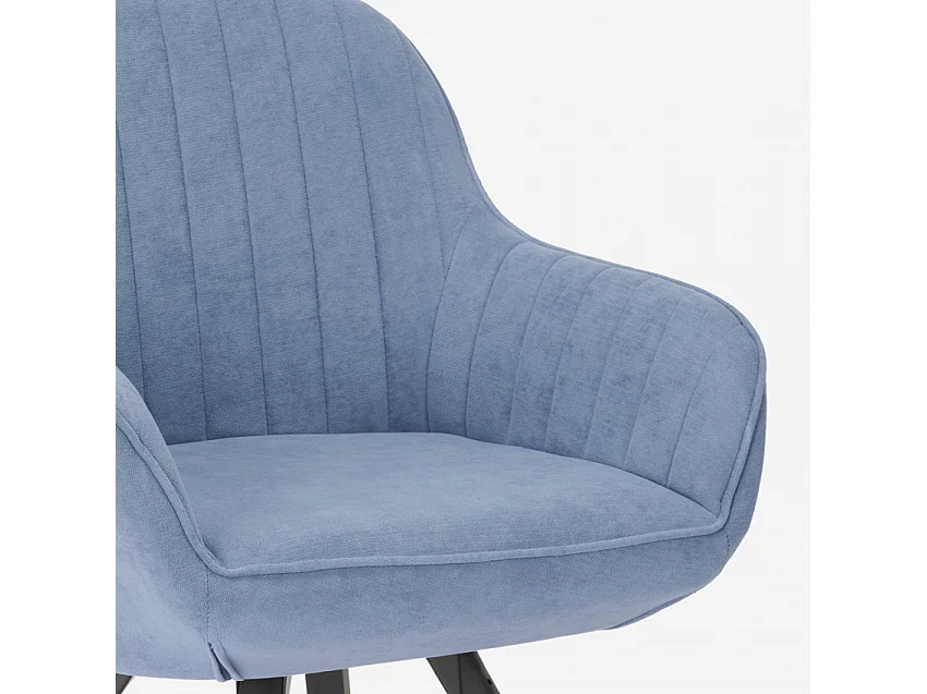 Tandil modernes Design Restaurant Küche Drehstuhl - Blau