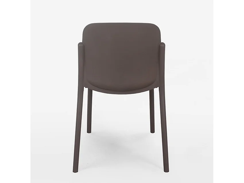 Chaise de cuisine salle à manger restaurant au design moderne Helene - Gris foncé