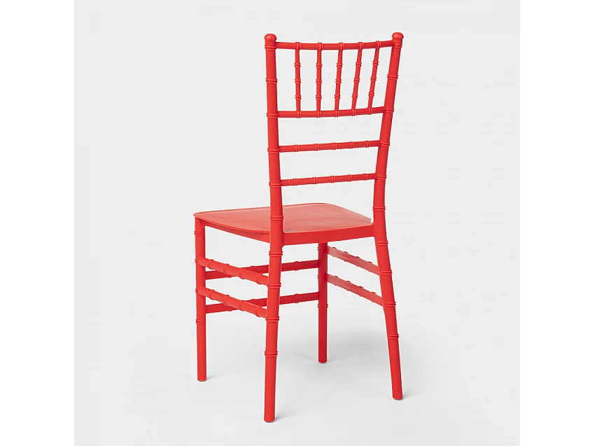 Traditionelle Klassische Designstühle für Restaurantzeremonien und Hochzeiten Chiavarina X - Rot