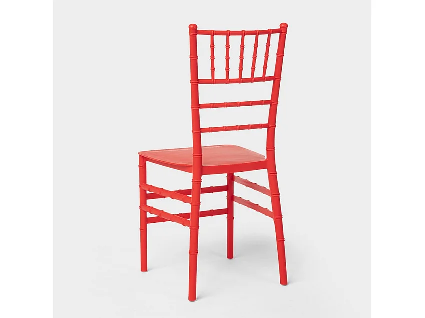 Traditionelle Klassische Designstühle für Restaurantzeremonien und Hochzeiten Chiavarina X - Rot