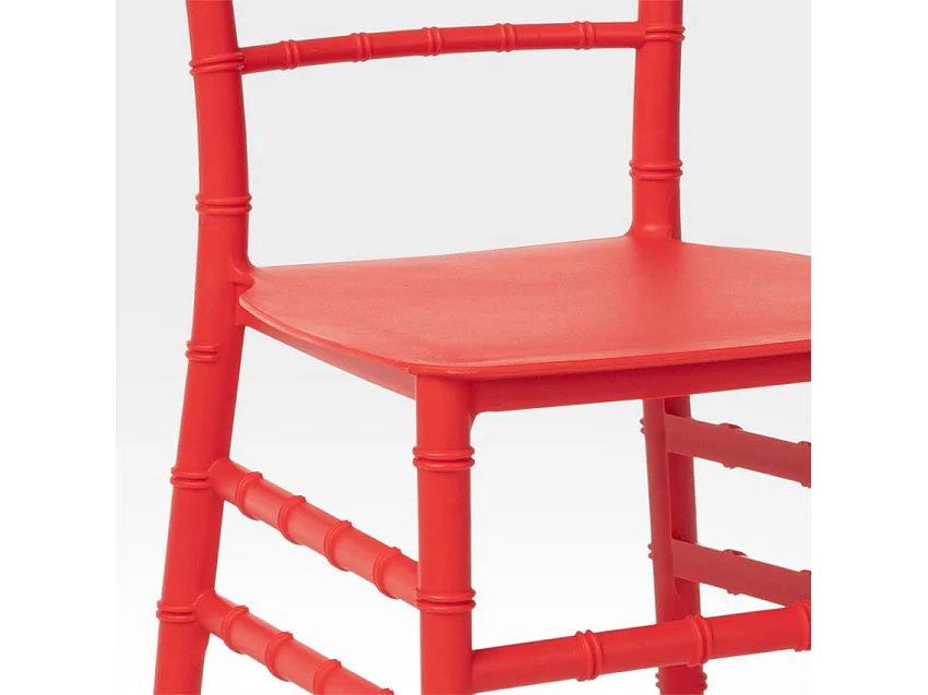 Traditionelle Klassische Designstühle für Restaurantzeremonien und Hochzeiten Chiavarina X - Rot