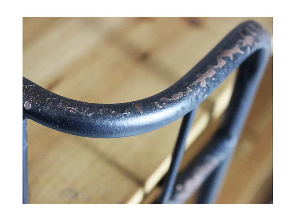 Industrielles Bücherregal mit Rollen Alban