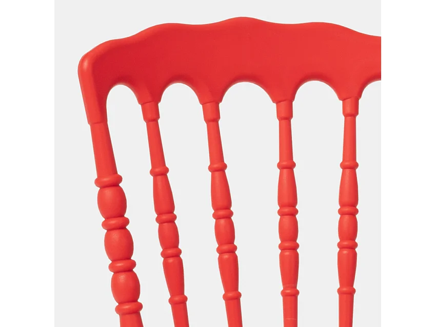 Sillas de diseño tradicional para ceremonias Napoleon X - Rojo