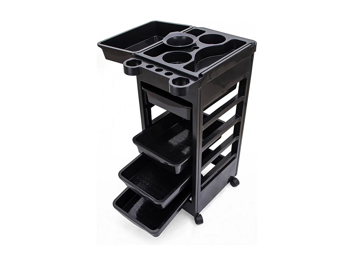 Professioneller Kosmetik- und Friseurwagen mit Schubladen Wavy