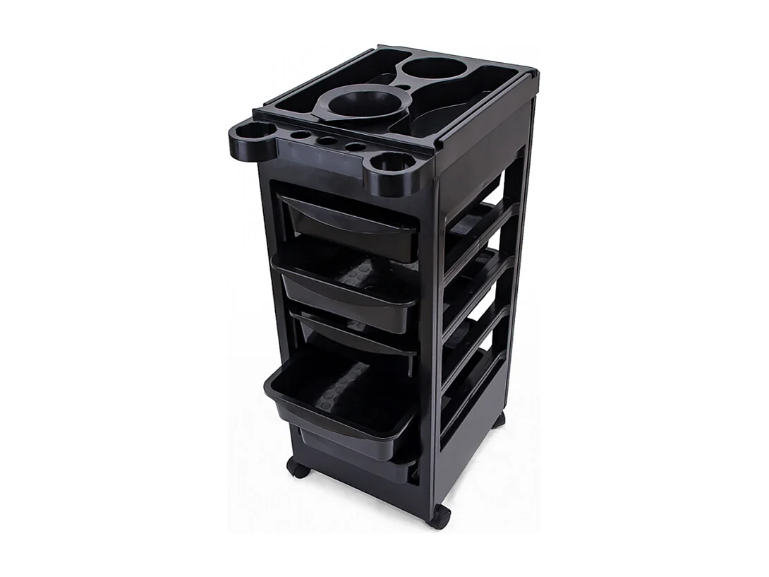 Professioneller Kosmetik- und Friseurwagen mit Schubladen Wavy