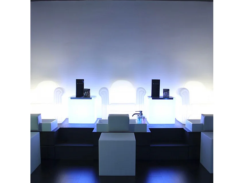 Sillón silla de diseño luminoso Slide Easy Chair para hogar y locales