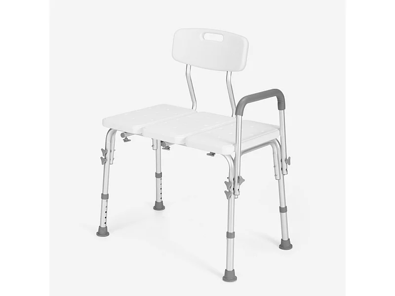 Holly Duschstuhl Duschbank mit Rückenlehne für Ältere Behinderte