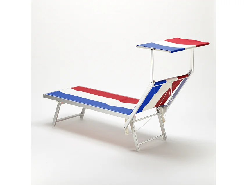 Santorini Europe Edition Sonnenliege Meer Strand Professionell aus Aluminium - Frankreich