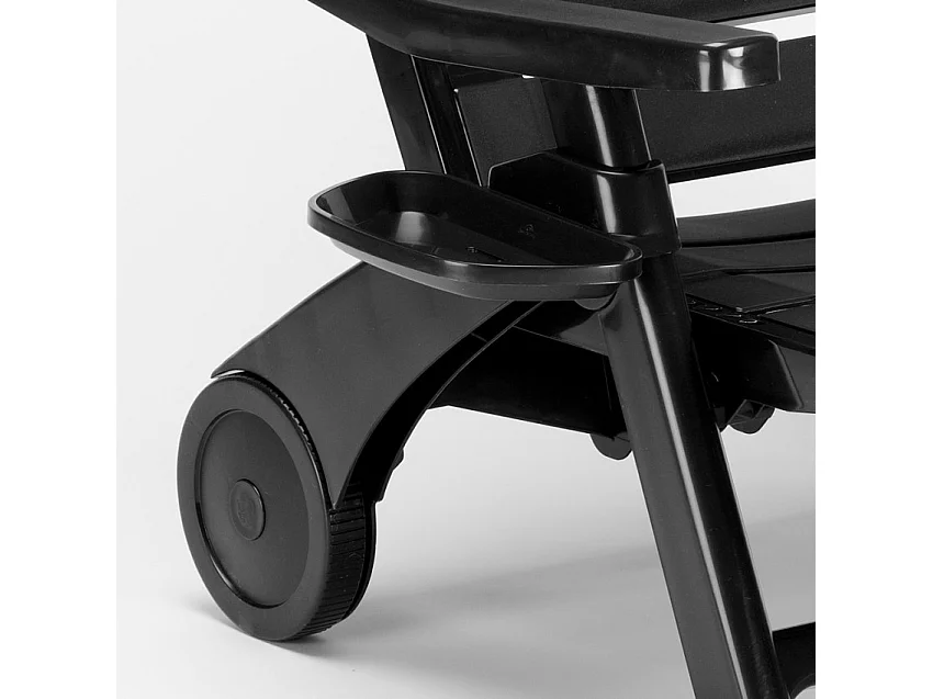 15 Lettini in plastica pieghevoli per piscina e spiaggia Premiere Stock - Antracite