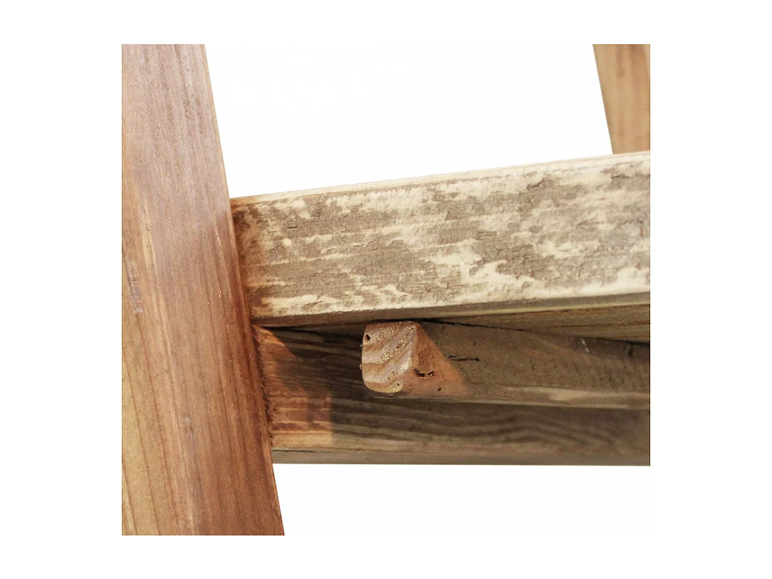 Librería de salón con 4 estantes de madera de pino Callie