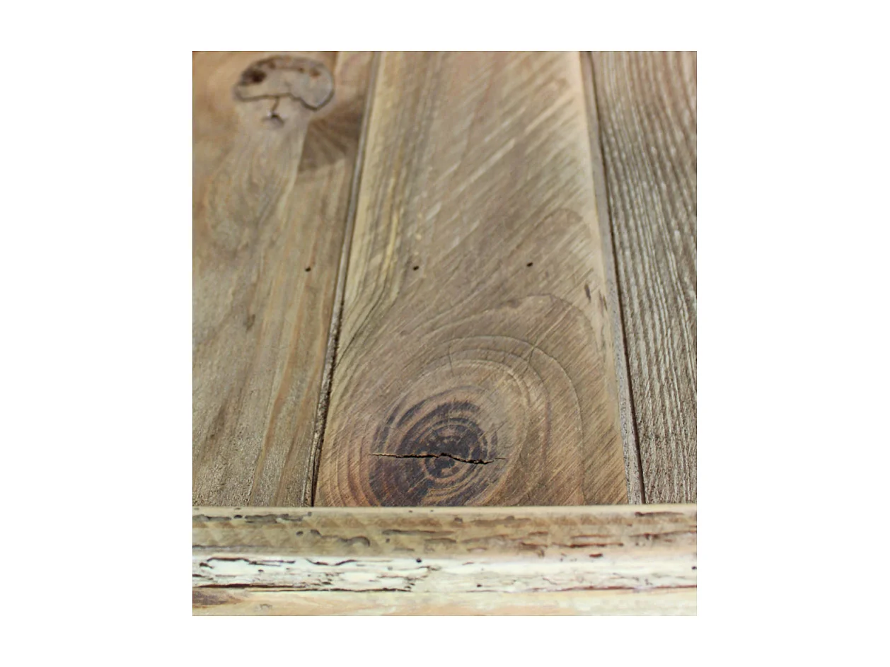 Librería de salón con 4 estantes de madera de pino Callie