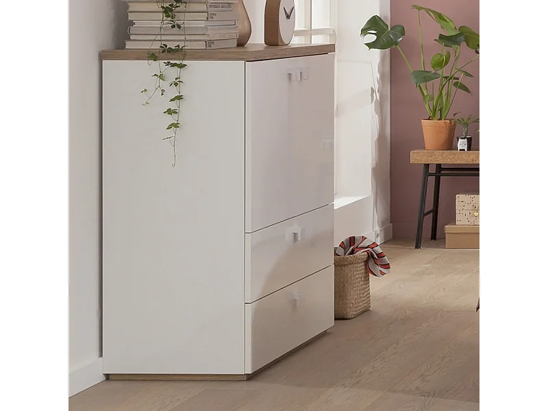 Cómoda aparador moderna para salón y dormitorio Ottavia