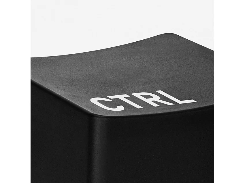 Pouf Hocker aus Kunststoff Computer Tastatur CTRL