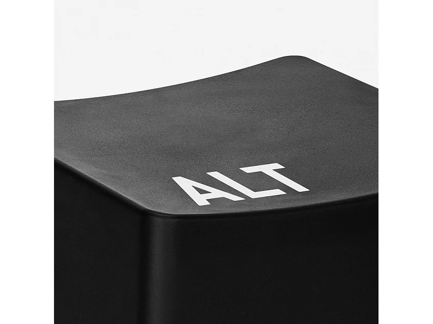 Pouf sgabello sedia in plastica tastiera computer pc ALT