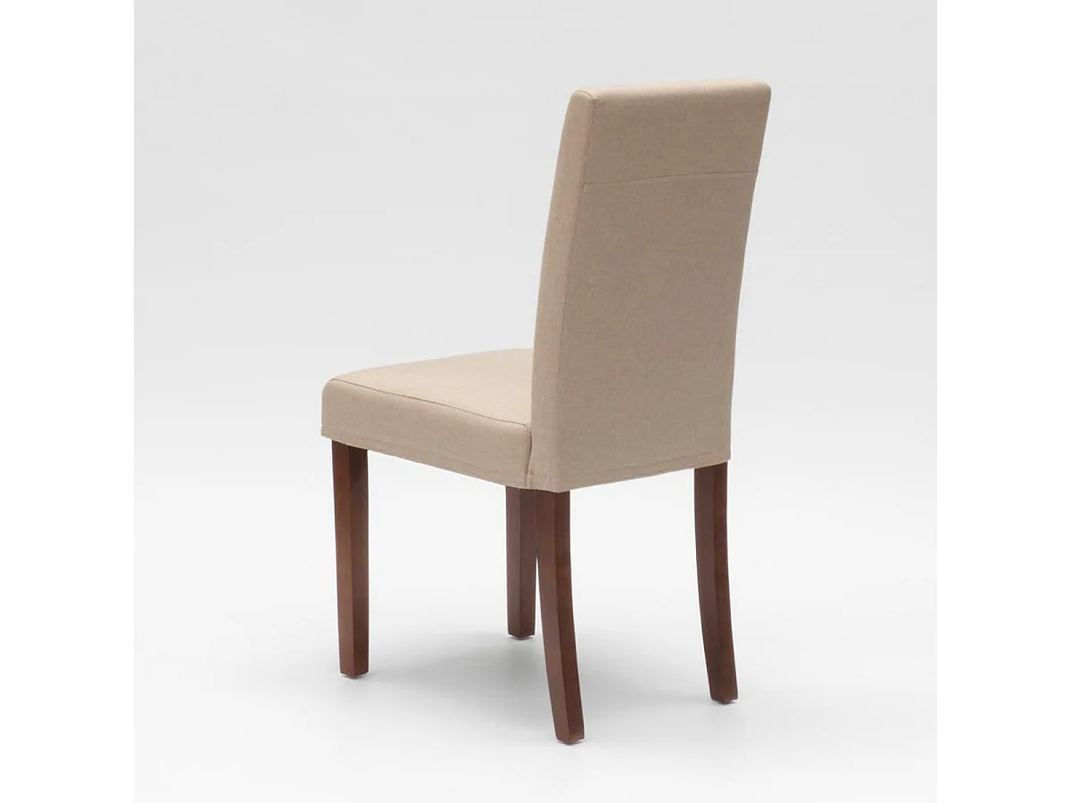 Esszimmerstuhl Esstischstuhl Gepolstert Design Comfort - Beige