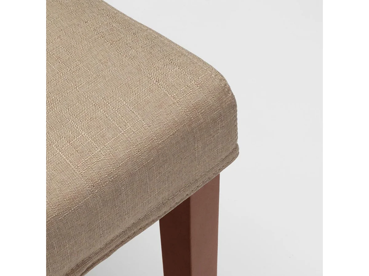 Esszimmerstuhl Esstischstuhl Gepolstert Design Comfort - Beige