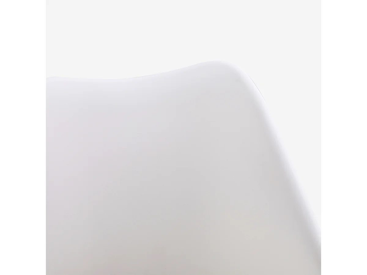 Sedia moderna di design per cucina e sala da pranzo Sanja - Bianco