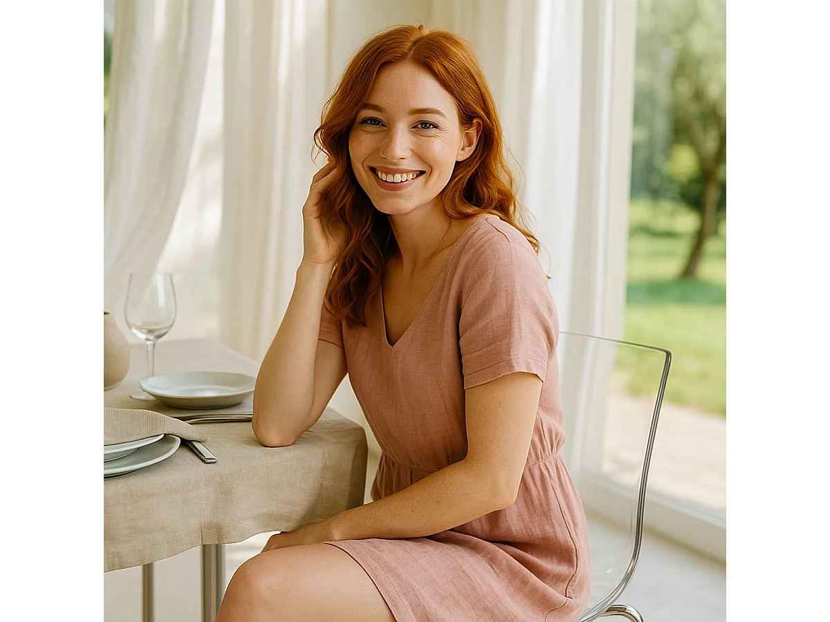 Sedie bar cucina gambe acciaio impilabile Lollipop Grand Soleil - Trasparente