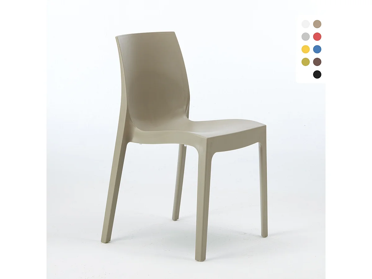 Stühle Küchenstuhl Esstischstuhl Esszimmerstuhl Grand Soleil Rome - Beige