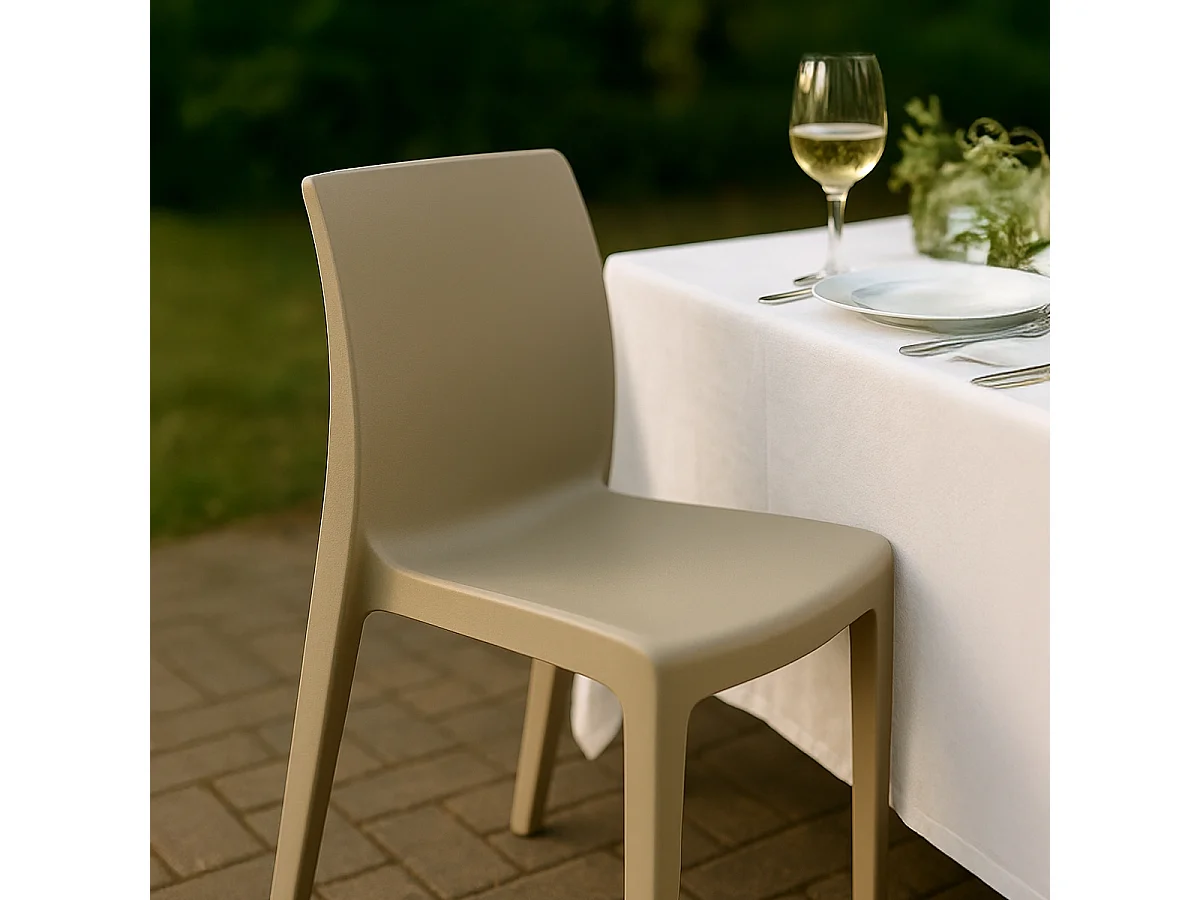 Stühle Küchenstuhl Esstischstuhl Esszimmerstuhl Grand Soleil Rome - Beige