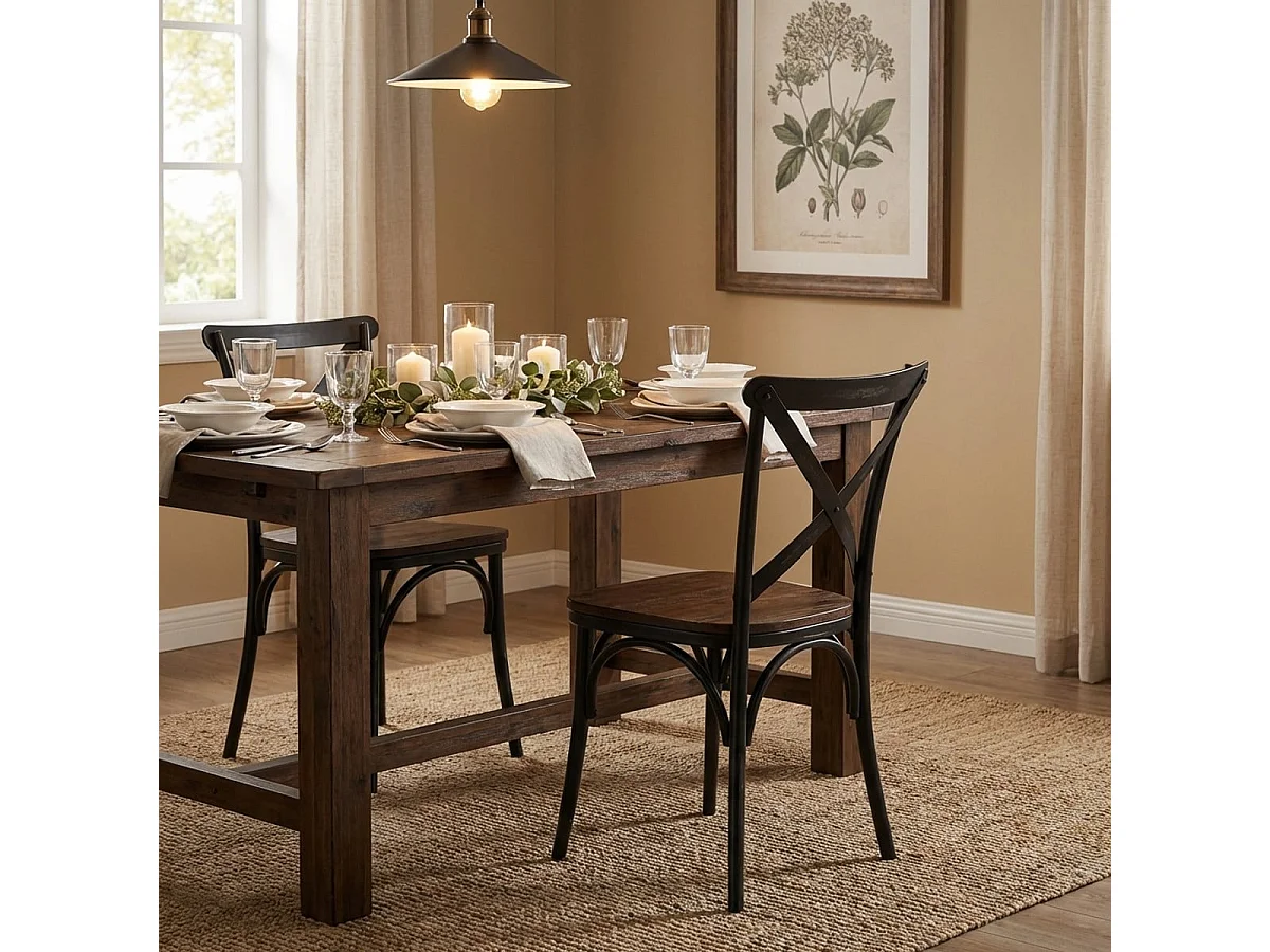 Sillas de cocina comedor metal estilo industrial Steel Vintage