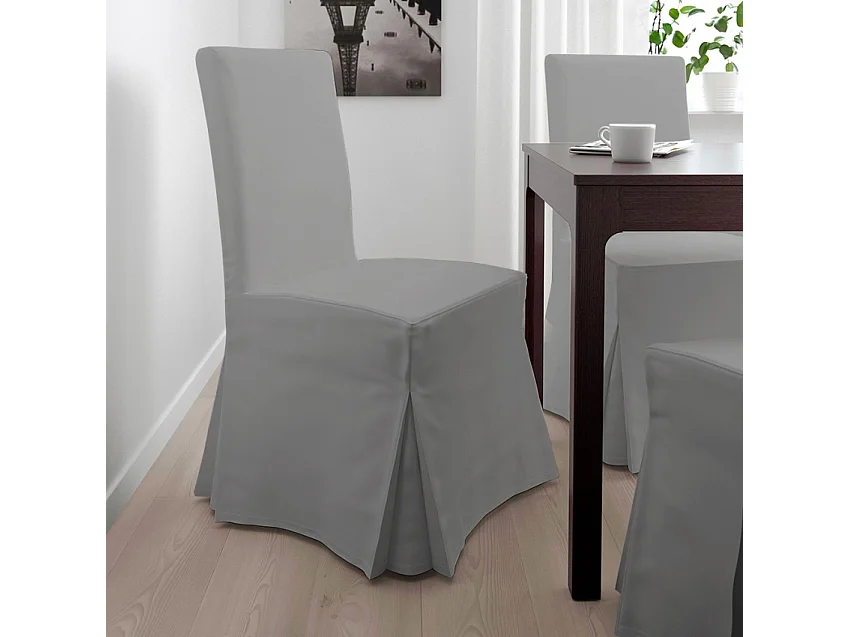 Funda de protección para el sillón Comfort y la silla larga lavable - Gris