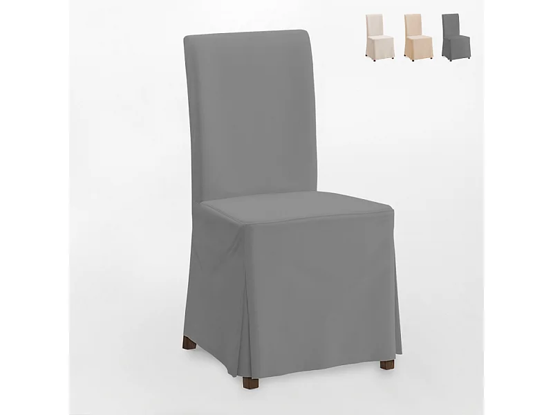Funda de protección para el sillón Comfort y la silla larga lavable - Gris