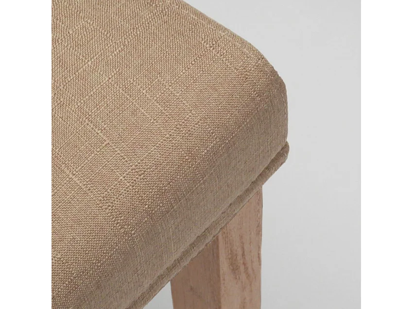 Silla tapizada de madera henriksdal para ceremonias y eventos Comfort Luxury - Shabby Beige