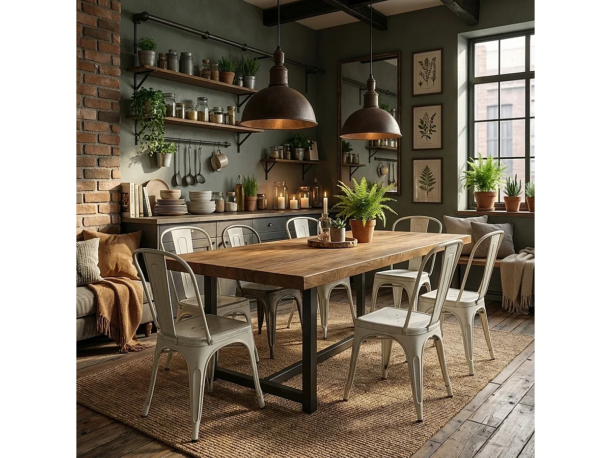 stühle im industriedesign aus metall vintage shabby chic stil steel old - Weiß Shabby