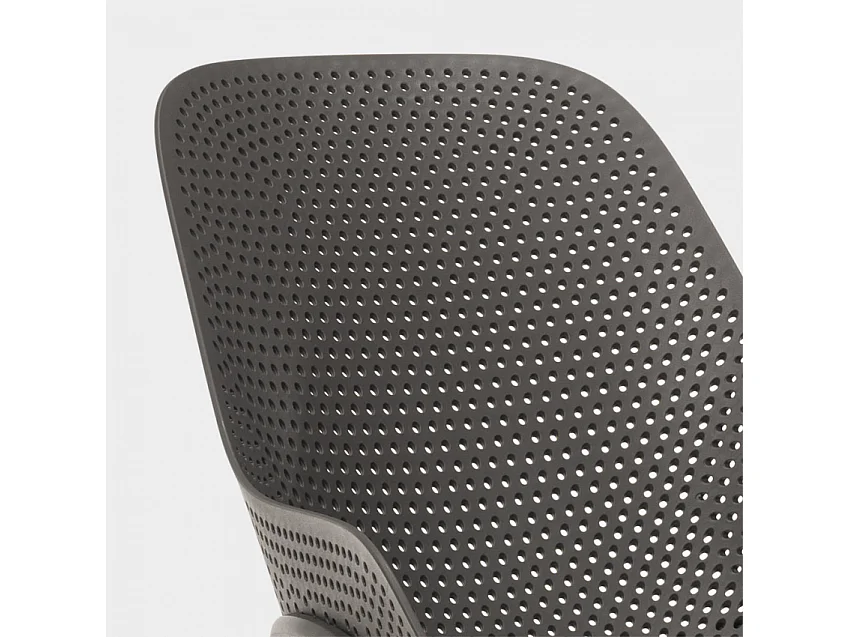 Sedie design moderno per cucina e bar in polipropilene Majestic - Grigio